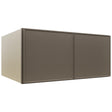 Fabuwood Echo Mocha W331524 Wall Deep Cabinet, Front View