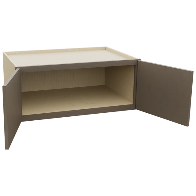 Fabuwood Echo Mocha W361524 Wall Deep Cabinet, Open View