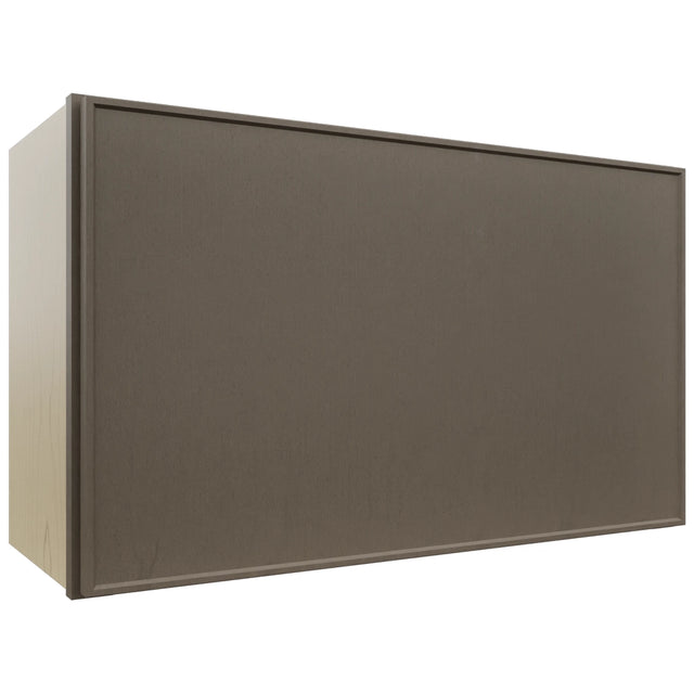 Fabuwood Echo Mocha WAC3018 Wall Appliance Cabinet, Front View