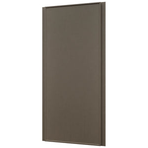 Fabuwood Echo Mocha WAE1236 Wall Angle End Cabinet, Front View