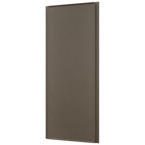 Fabuwood Echo Mocha WAE1242 Wall Angle End Cabinet, Front View