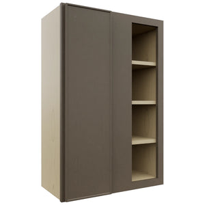Fabuwood Echo Mocha WBC2436 Wall Corner Blind Cabinet, Front View