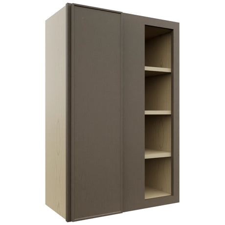 Fabuwood Echo Mocha WBC2436 Wall Corner Blind Cabinet, Front View