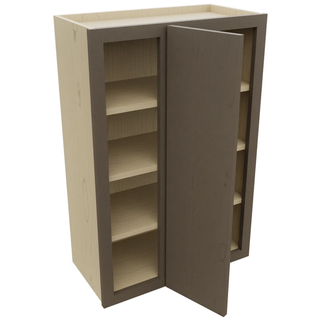 Fabuwood Echo Mocha WBC2436 Wall Corner Blind Cabinet, Open View