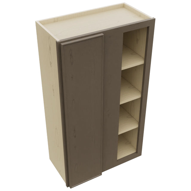 Fabuwood Echo Mocha WBC2442 Wall Corner Blind Cabinet, Top View