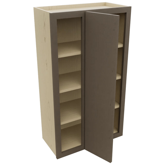 Fabuwood Echo Mocha WBC2442 Wall Corner Blind Cabinet, Open View