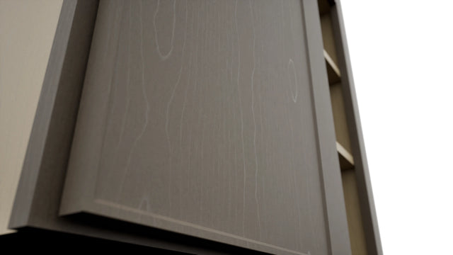 Fabuwood Echo Mocha WBC3030 Wall Corner Blind Cabinet, Detail View