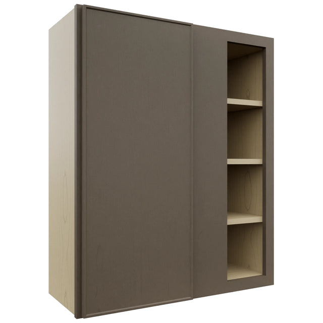 Fabuwood Echo Mocha WBC3036 Wall Corner Blind Cabinet, Front View