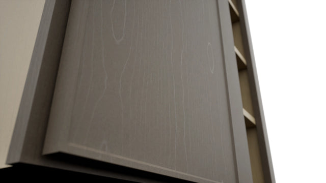 Fabuwood Echo Mocha WBC3036 Wall Corner Blind Cabinet, Detail View