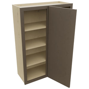 Fabuwood Echo Mocha WBC3042 Wall Corner Blind Cabinet, Open View
