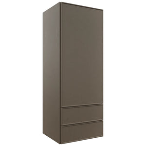 Fabuwood Echo Mocha WD1848 Wall Drawer Cabinet, Front View
