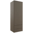 Fabuwood Echo Mocha WD1854 Wall Drawer Cabinet, Front View
