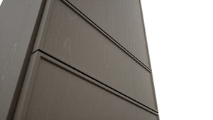 Fabuwood Echo Mocha WD1860 Wall Drawer Cabinet, Detail View