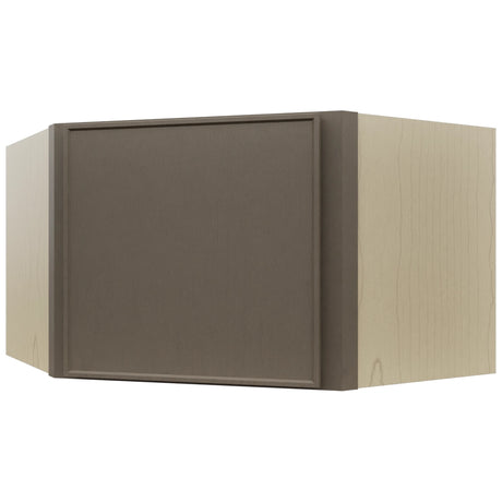 Fabuwood Echo Mocha WDC2415 Wall Corner Diagonal Cabinet, Front View