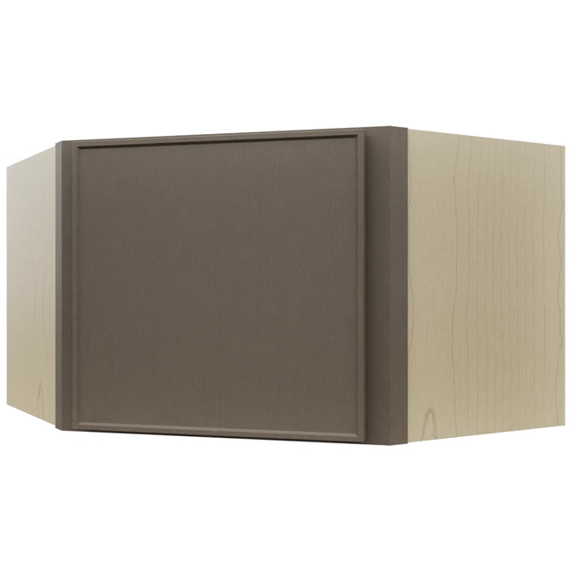 Fabuwood Echo Mocha WDC2415 Wall Corner Diagonal Cabinet, Front View