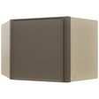 Fabuwood Echo Mocha WDC2418 Wall Corner Diagonal Cabinet, Front View