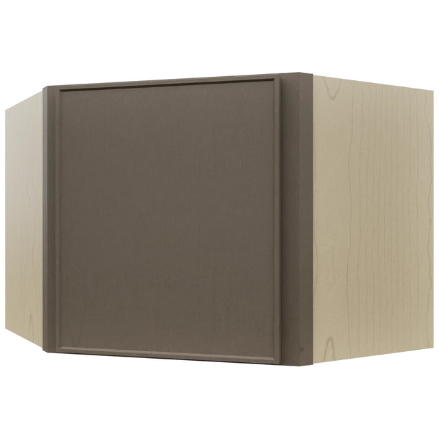 Fabuwood Echo Mocha WDC2418 Wall Corner Diagonal Cabinet, Front View