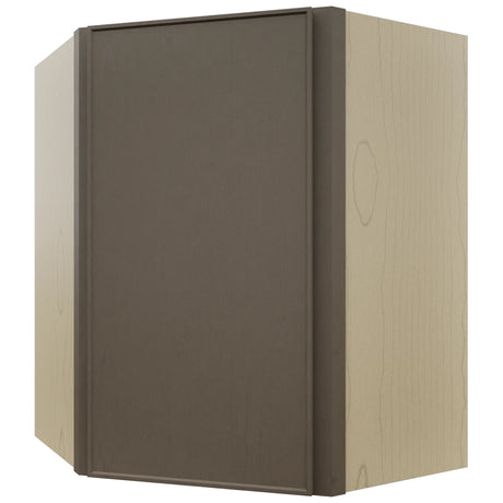 Fabuwood Echo Mocha WDC2430 Wall Corner Diagonal Cabinet, Front View