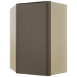 Fabuwood Echo Mocha WDC2436 Wall Corner Diagonal Cabinet, Front View