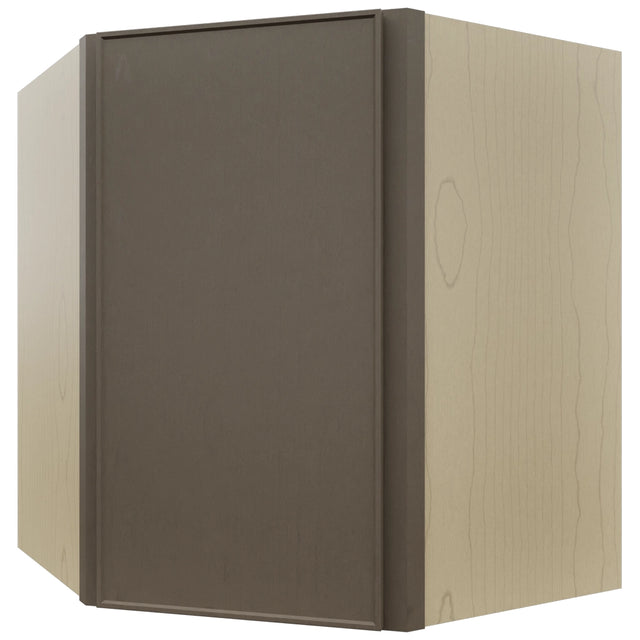 Fabuwood Echo Mocha WDC2730 Wall Corner Diagonal Cabinet, Front View