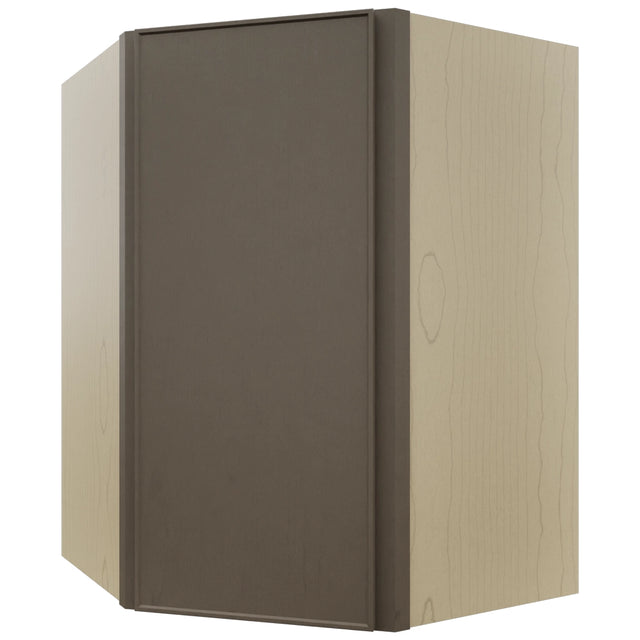 Fabuwood Echo Mocha WDC2736 Wall Corner Diagonal Cabinet, Front View