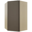 Fabuwood Echo Mocha WDC2742 Wall Corner Diagonal Cabinet, Front View