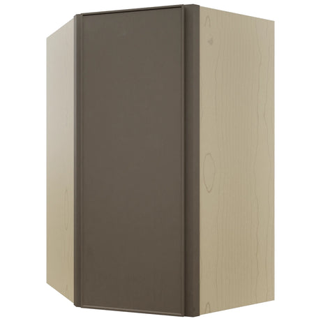 Fabuwood Echo Mocha WDC2742 Wall Corner Diagonal Cabinet, Front View