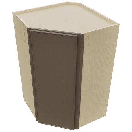 Fabuwood Echo Mocha WDC2742 Wall Corner Diagonal Cabinet, Top View