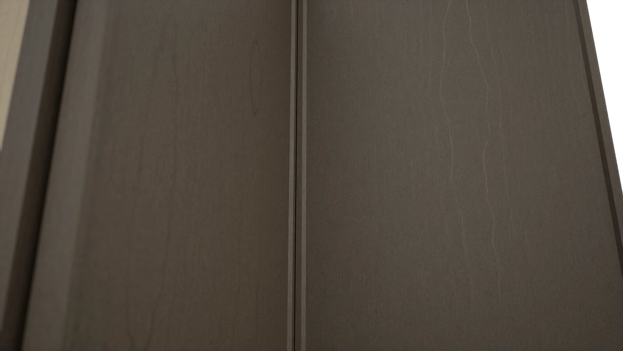 Fabuwood Echo Mocha WPC2418 Wall Corner Pie Cabinet, Detail View
