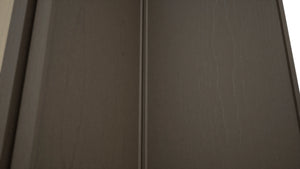 Fabuwood Echo Mocha WPC2436 Wall Corner Pie Cabinet, Detail View