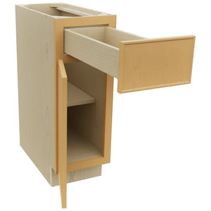 Fabuwood Echo Timber B12 Base Standard Cabinet, Open View