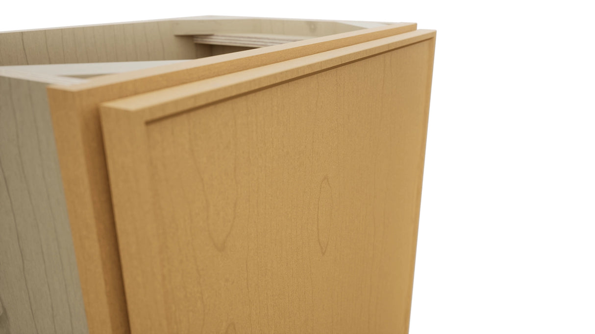 Fabuwood Echo Timber B18FD-12D Base Full Door Cabinet, Detail View