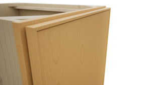 Fabuwood Echo Timber B18FD Base Full Door Cabinet, Detail View