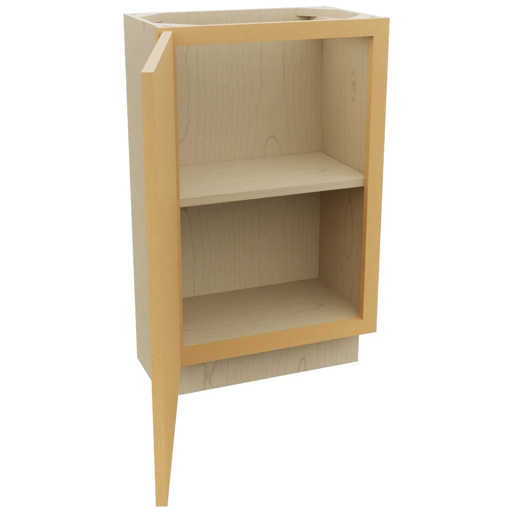Fabuwood Echo Timber B21FD-12D Base Full Door Cabinet, Open View