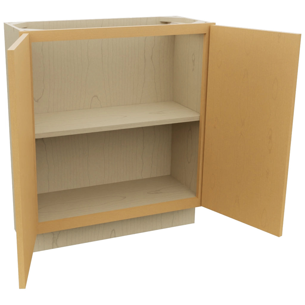 Fabuwood Echo Timber B30FD-12D Base Full Door Cabinet, Open View