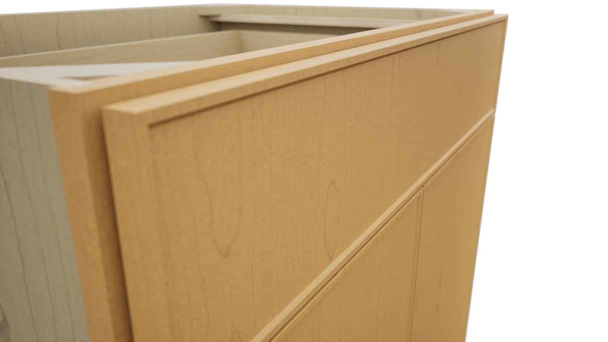 Fabuwood Echo Timber B33SDF Base Standard Cabinet, Detail View