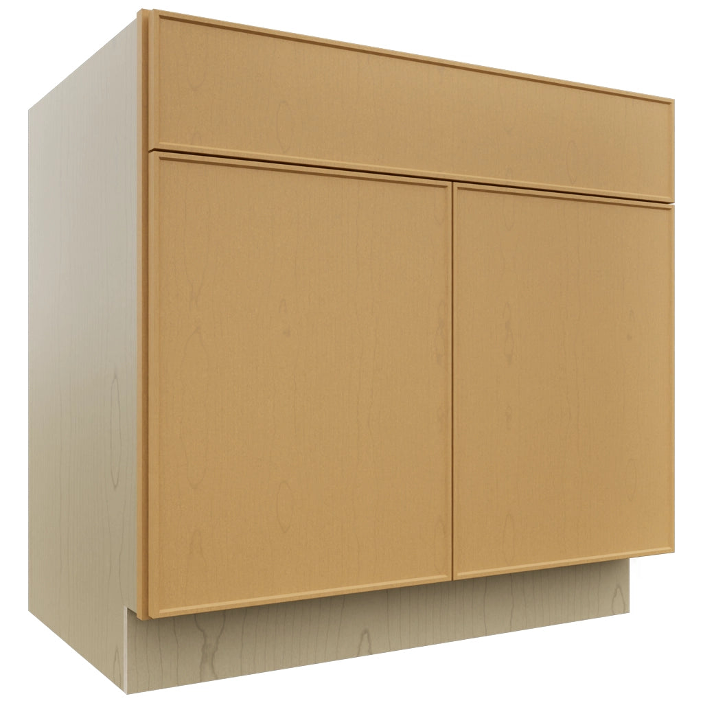 Fabuwood Echo Timber B36SDF Base Standard Cabinet, Front View