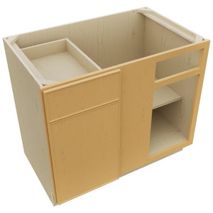 Fabuwood Echo Timber BLB42/45 Base Corner Blind Cabinet, Top View