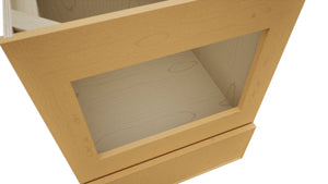 Fabuwood Echo Timber BMC24 Base Microwave Cabinet, Detail View