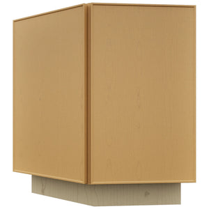 Fabuwood Echo Timber BRA24 Base Return Angle Cabinet, Front View