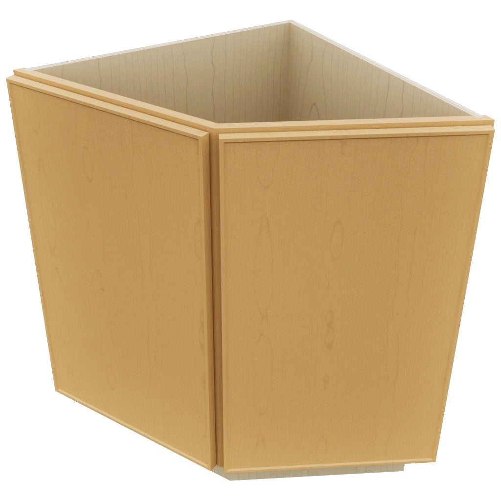 Fabuwood Echo Timber BRA24 Base Return Angle Cabinet, Top View