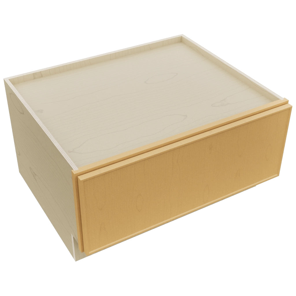 Fabuwood Echo Timber DBS30 Base Bench Seat Cabinet, Top View