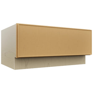 Fabuwood Echo Timber DBS36 Base Bench Seat Cabinet, Front View