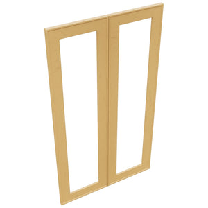 Fabuwood Echo Timber DS DFG2442 Wall Prepped Door, Top View
