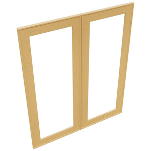 Fabuwood Echo Timber DS DFG3036 Wall Prepped Door, Top View