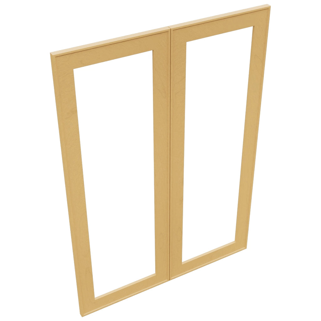 Fabuwood Echo Timber DS DFG3042 Wall Prepped Door, Top View