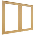 Fabuwood Echo Timber DS DFG3630 Wall Prepped Door, Front View