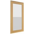 Fabuwood Echo Timber DS GDW1530 Wall Glass Door, Front View