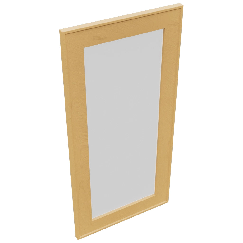 Fabuwood Echo Timber DS GDW1530 Wall Glass Door, Top View