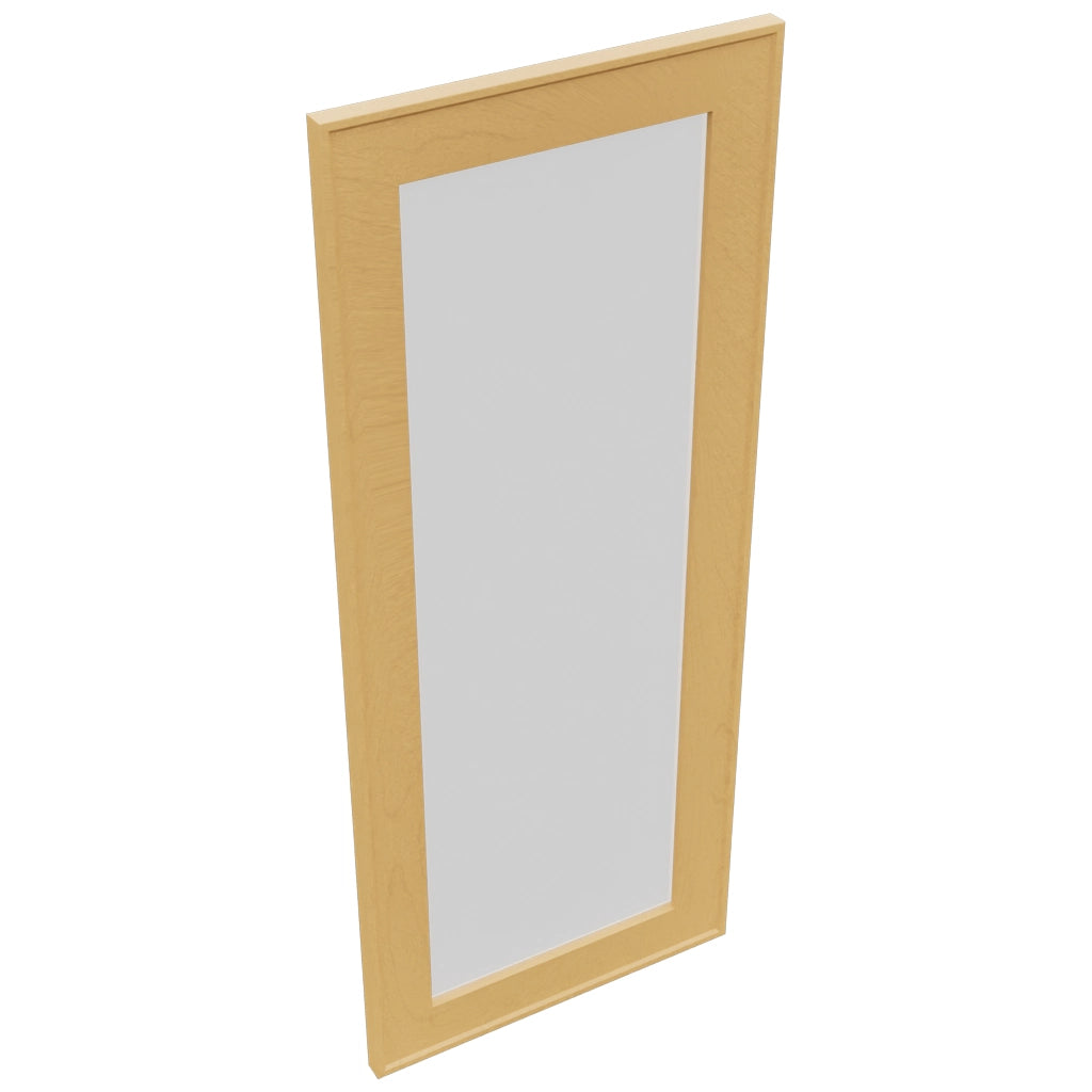 Fabuwood Echo Timber DS GDW1536 Wall Glass Door, Top View